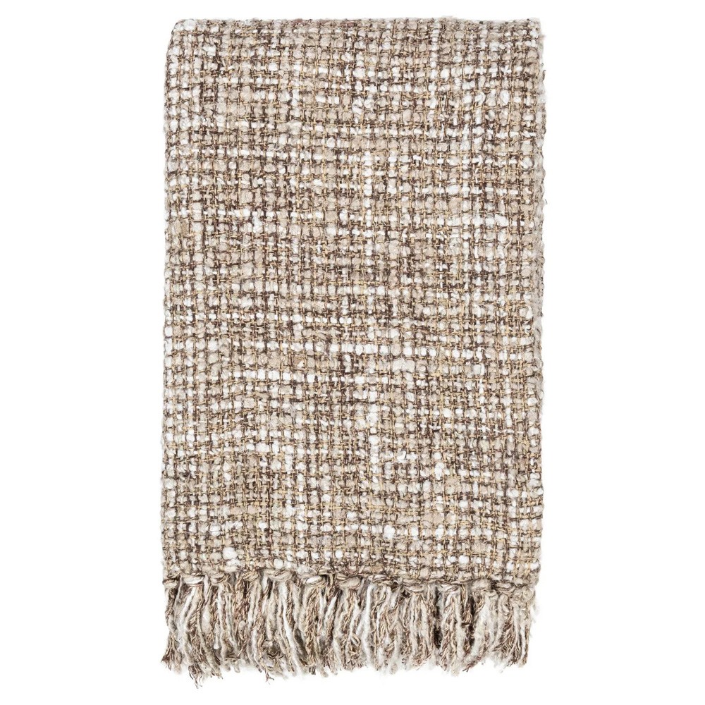Darian Updated Traditional Natural Cotton Reversible Throw Blanket|