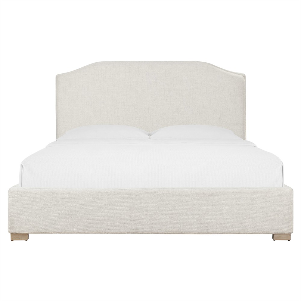 Siena Modern Classic White Bed - Queen|