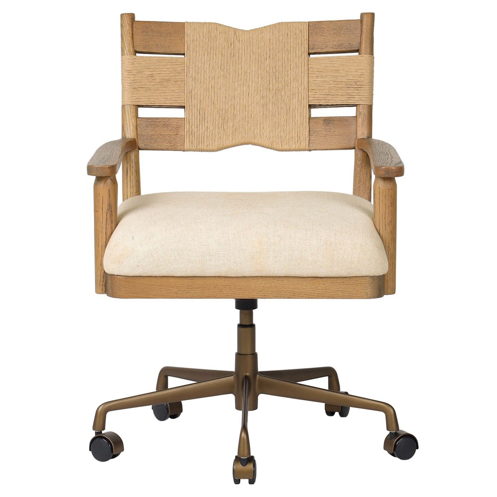 Tova Bergamo Parchment Desk Chair|