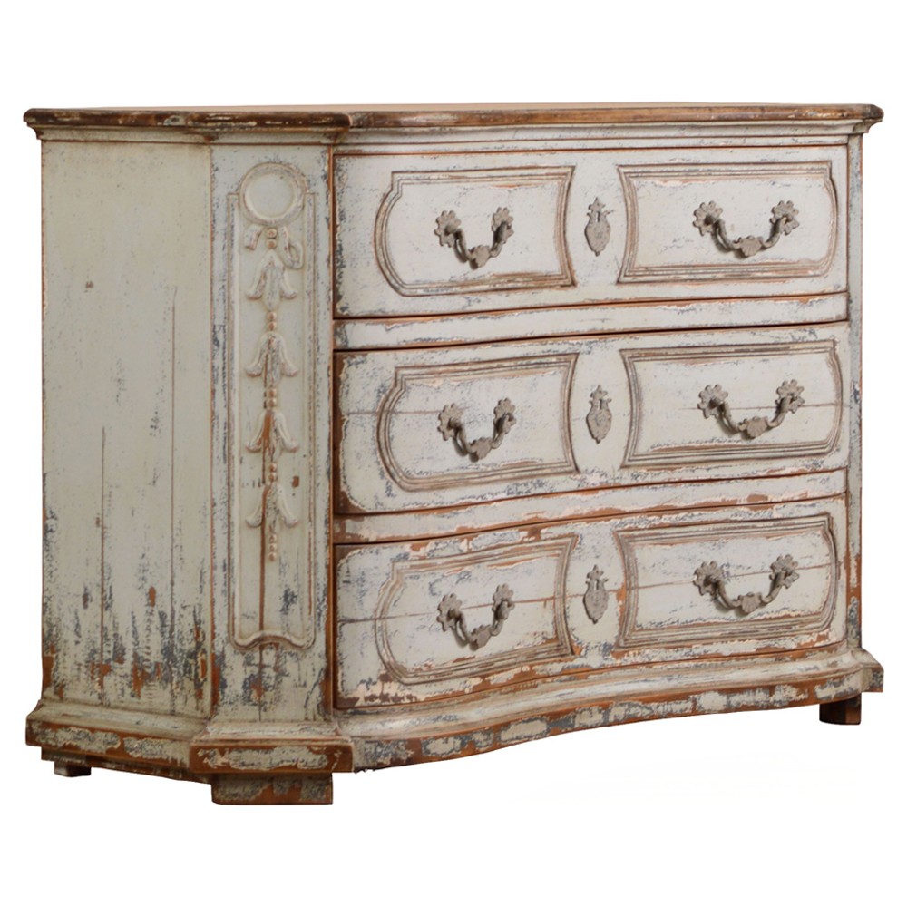 cream dresser Provincial Style West Michigan Company Cream Dresser and Nightstands Set main image 1