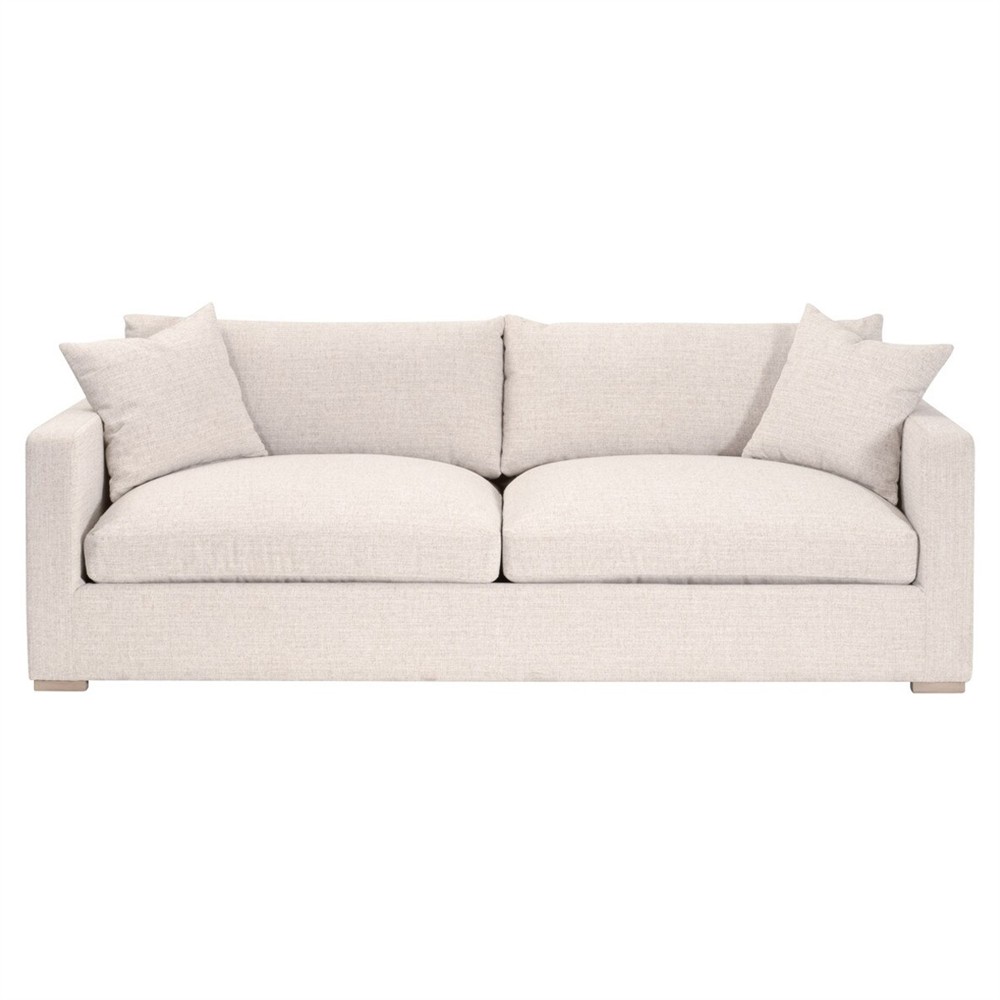Amadu Modern Classic Cream Performance Outdoor Sofa - 91
