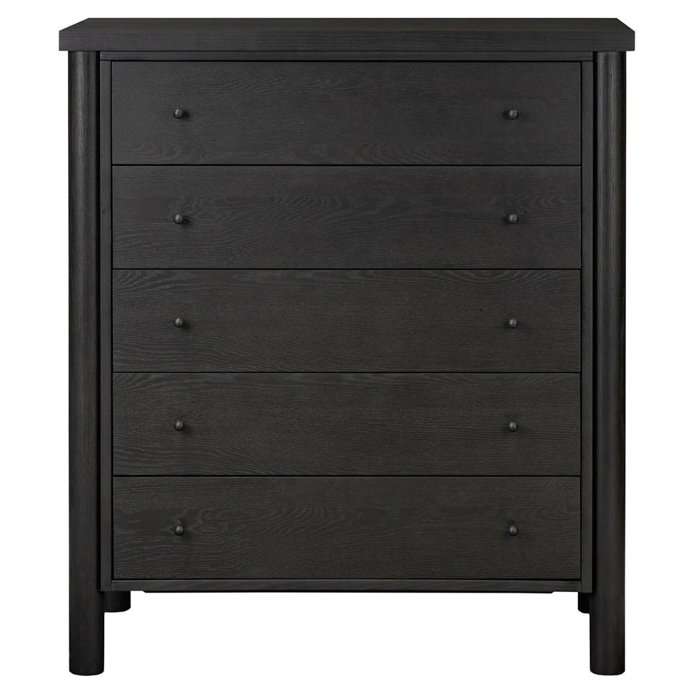 Chris Rustic Lodge Black Oak Tall Dresser | Wood | Kathy Kuo Home Chris Rustic Lodge Black Oak Tall Dresser | Wood | Kathy Kuo Home