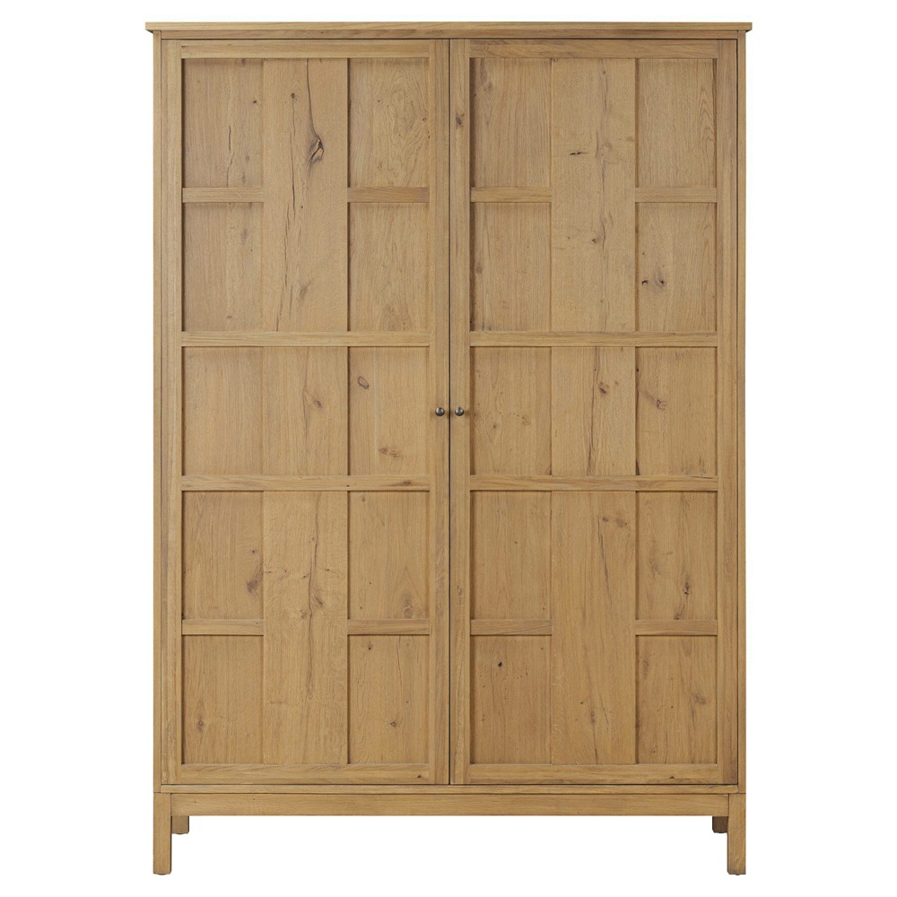 Constance Rustic Lodge Natural Oak Cabinet|