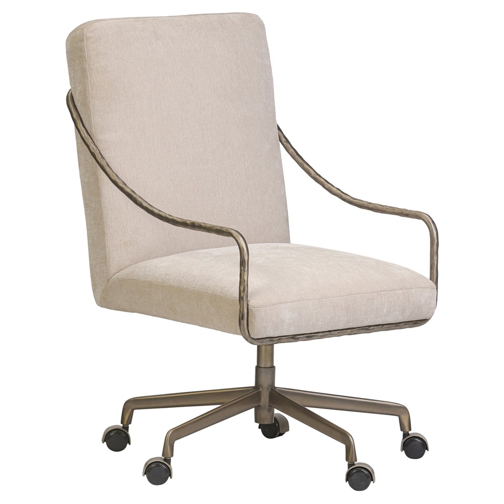 Alonzo Modern Classic Cream Office Desk Chair |