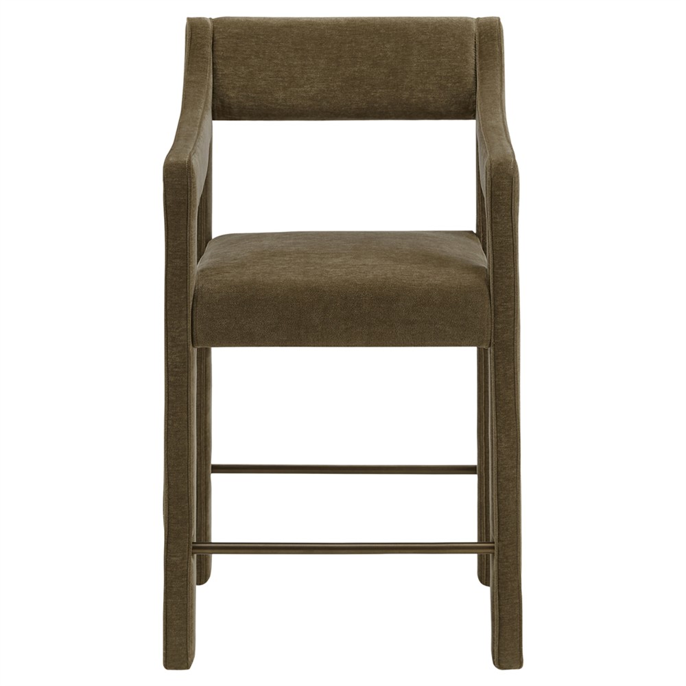 Makari Modern Classic Green Counter Stool|