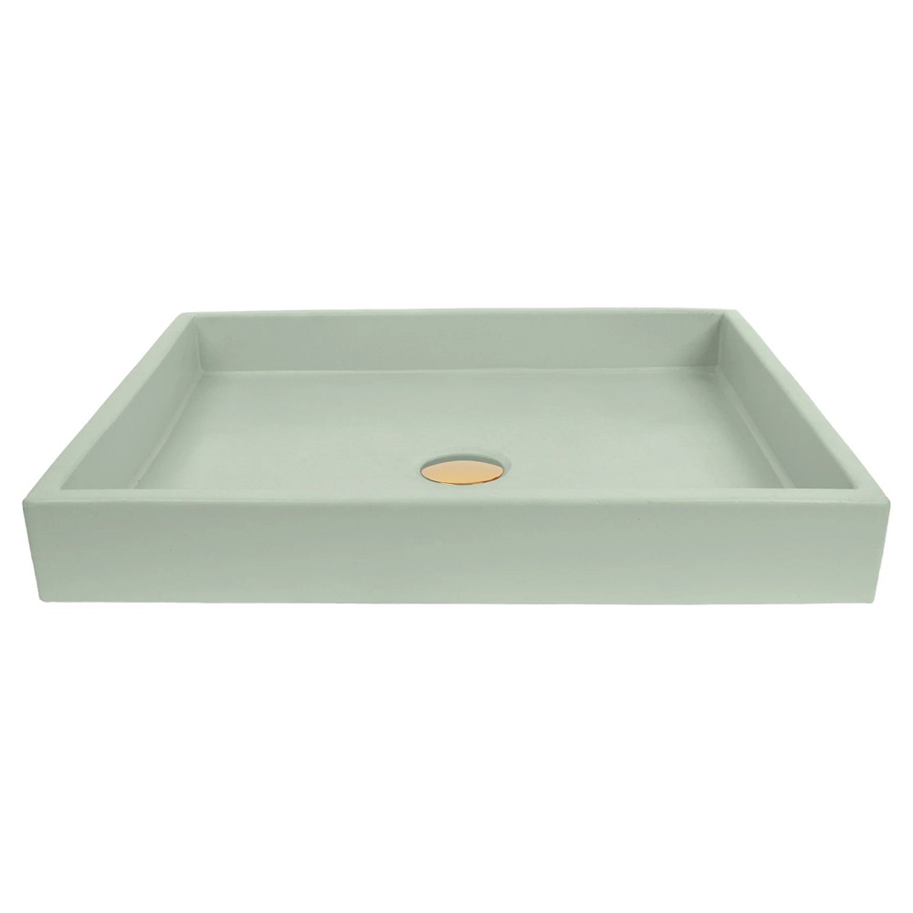 Juniper Modern Classic 20" Concrete Sink - Pistachio|