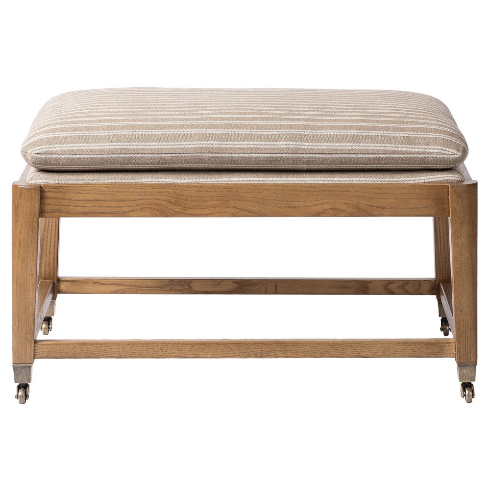 Eleanor Rodin Sand Stripe Accent Stool|