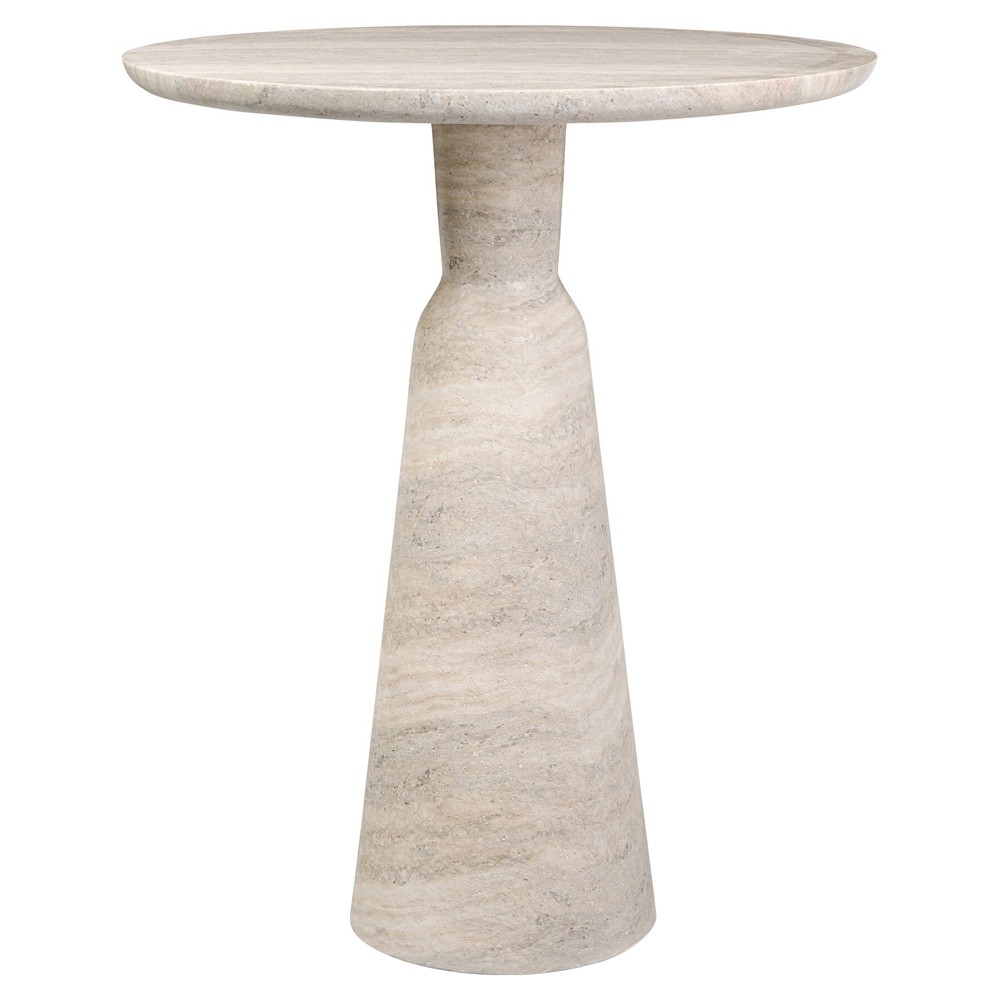 Marsh Textured Sandy Grey Outdoor Counter Table - 34"|