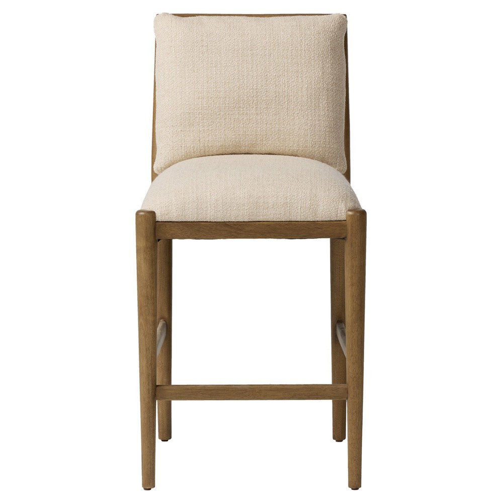 Gallagher Rustic Lodge Beige Performance Counter Stool|