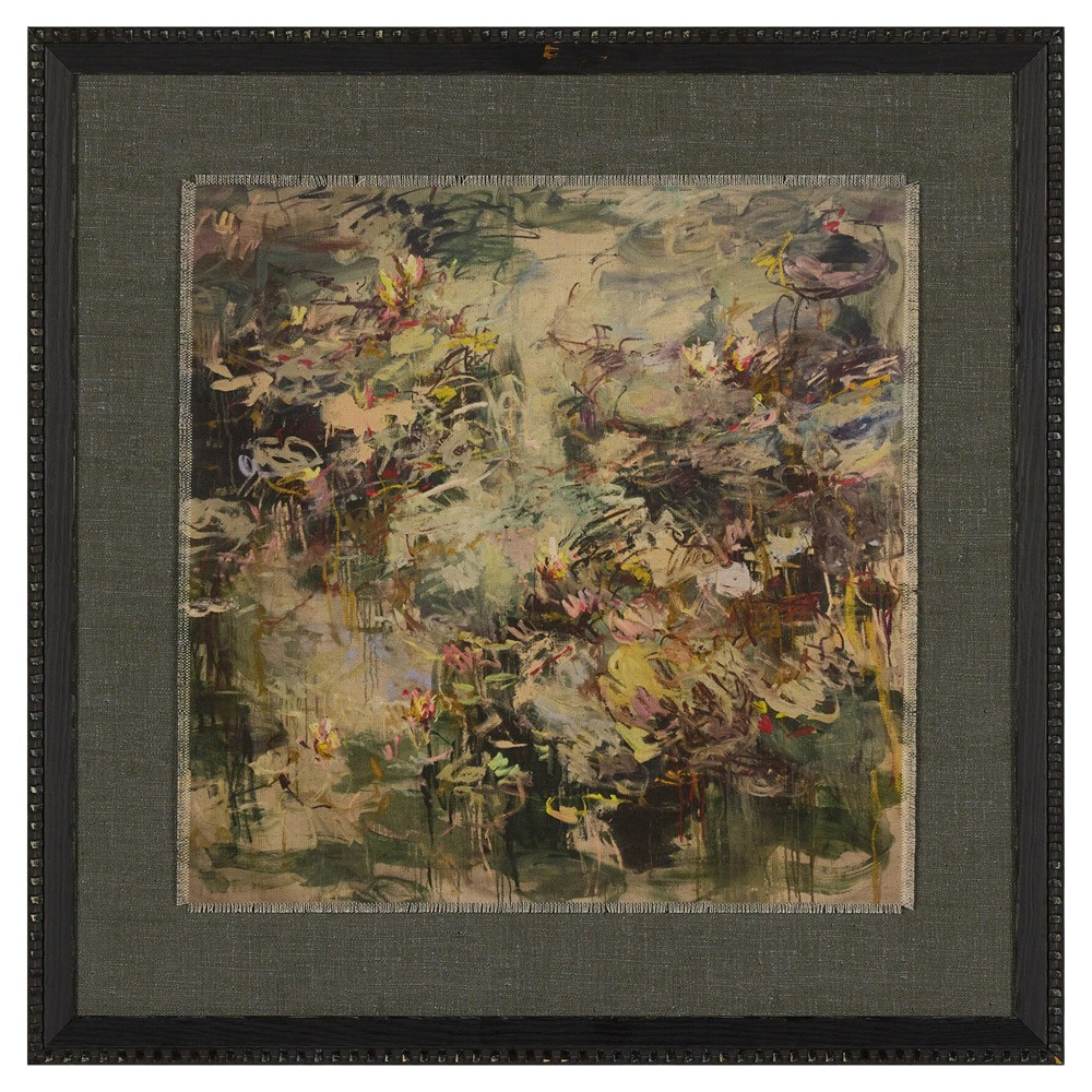 Evening Reflections Painting - 18x18|