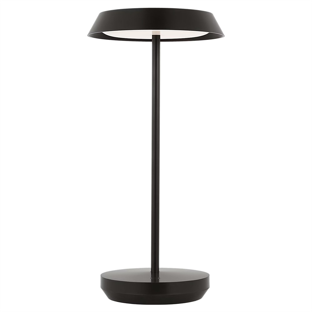 Tepa Modern Classic Bronze Brass Rechargeable Outdoor Table Lamp|
