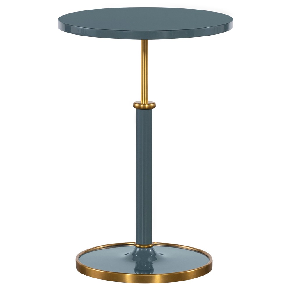 Olsen Modern Classic Harbour Wood Round Accent Drink Table|