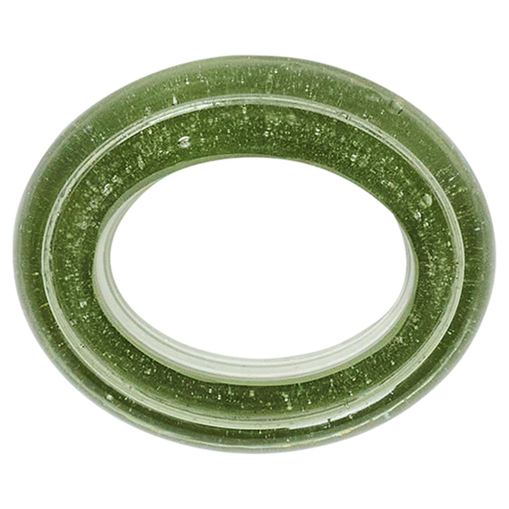 美品【レア】リリパット248 RING FOR SERVICE 本屋 Juliska Provence French Country Basil Glass Napkin Ring - Set of 4