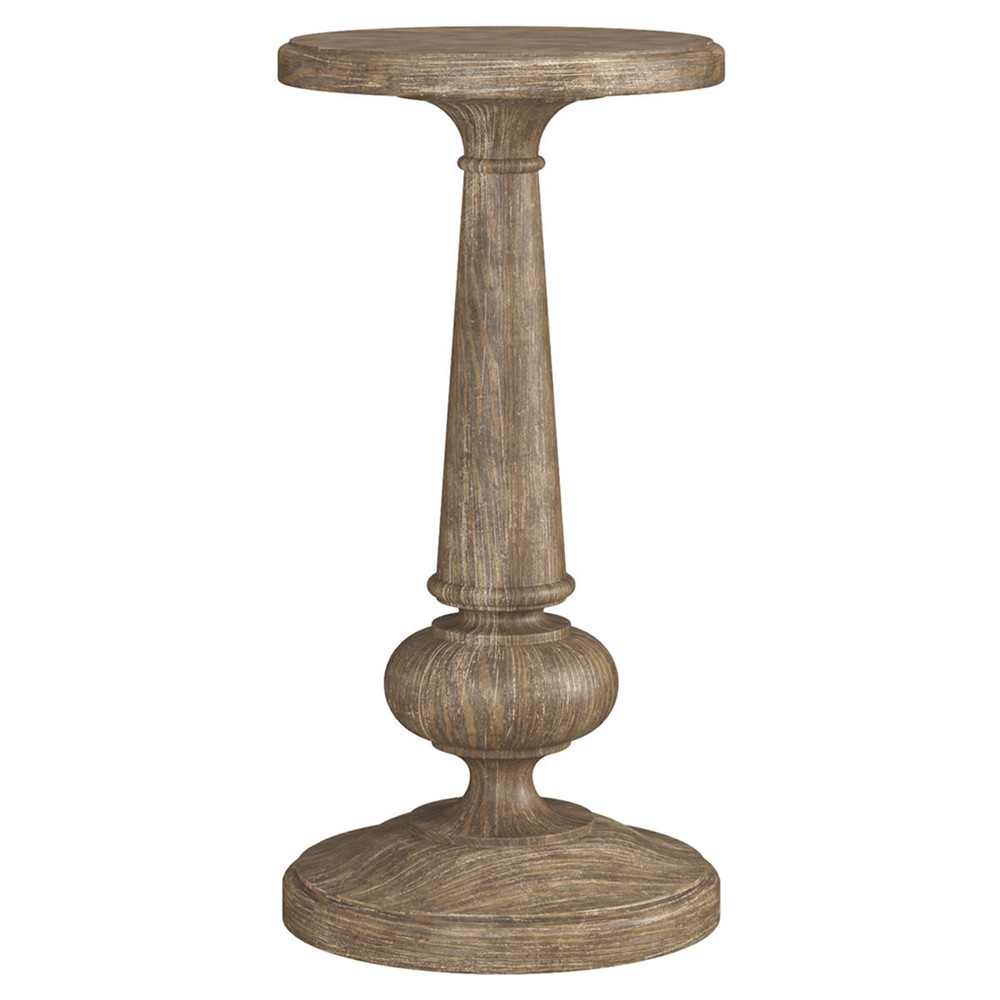 Massimo Updated Traditional Brown Pine Wood Drink Table|