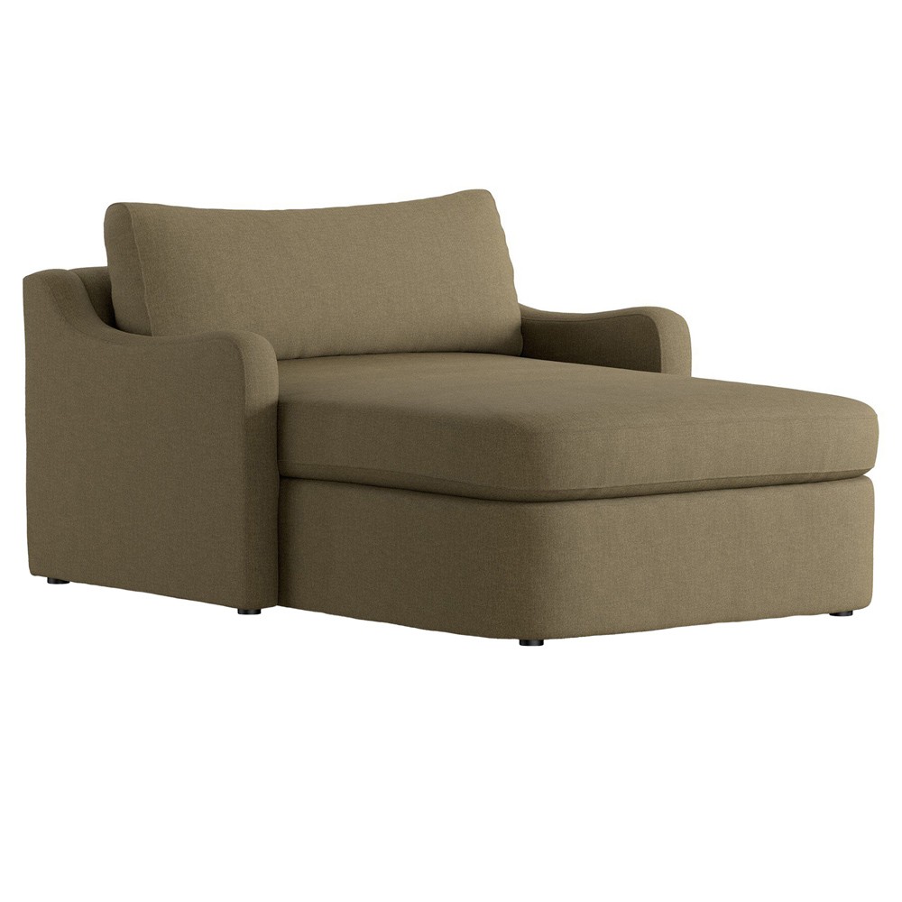 Aurelia Broadway Olive Chaise Lounge|