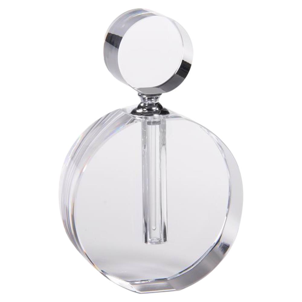 Elly Modern Classic 6"  Double O Glass Decorative Perfume Bottle|