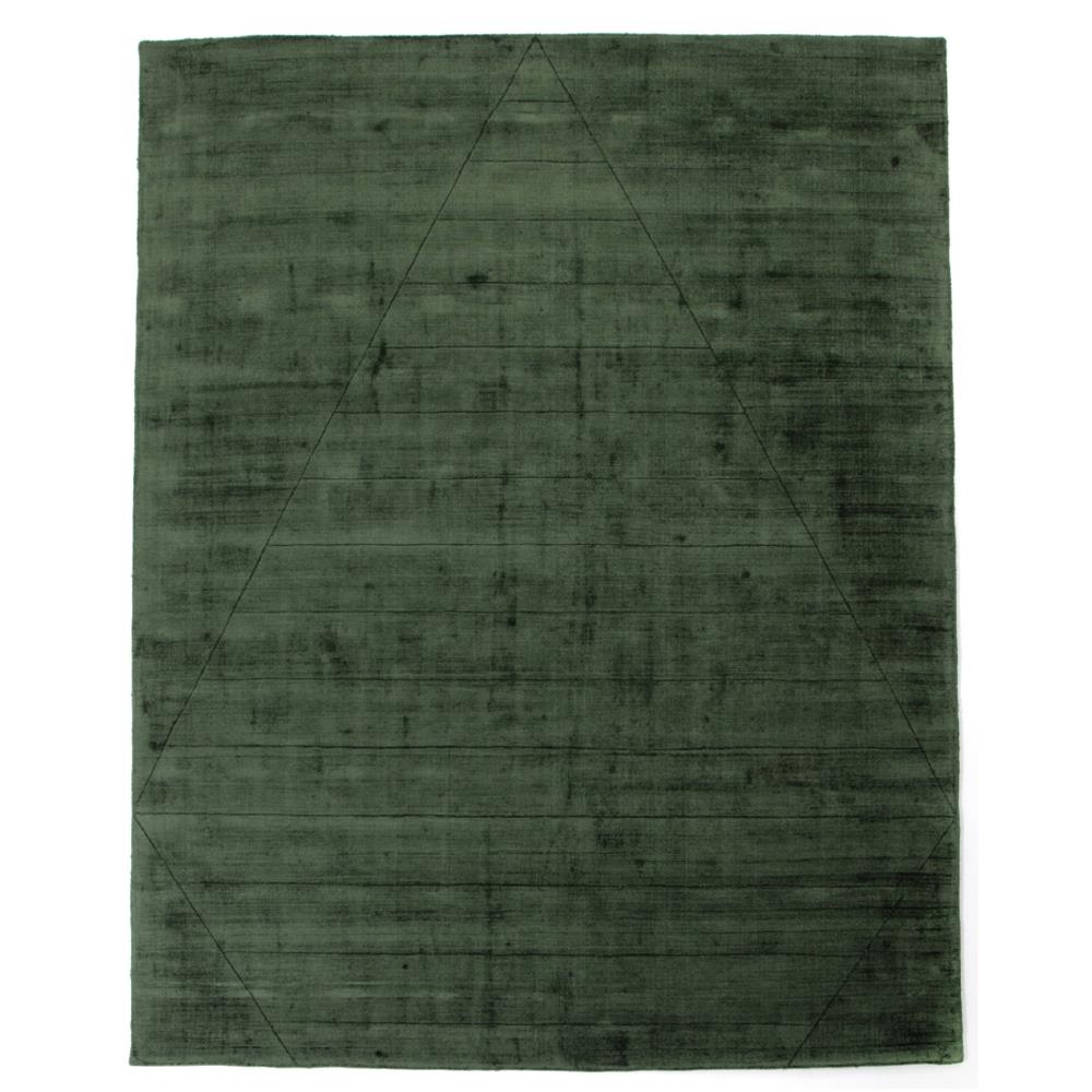 Zariah Modern Classic Green Patterned Rug - 5'x8'|