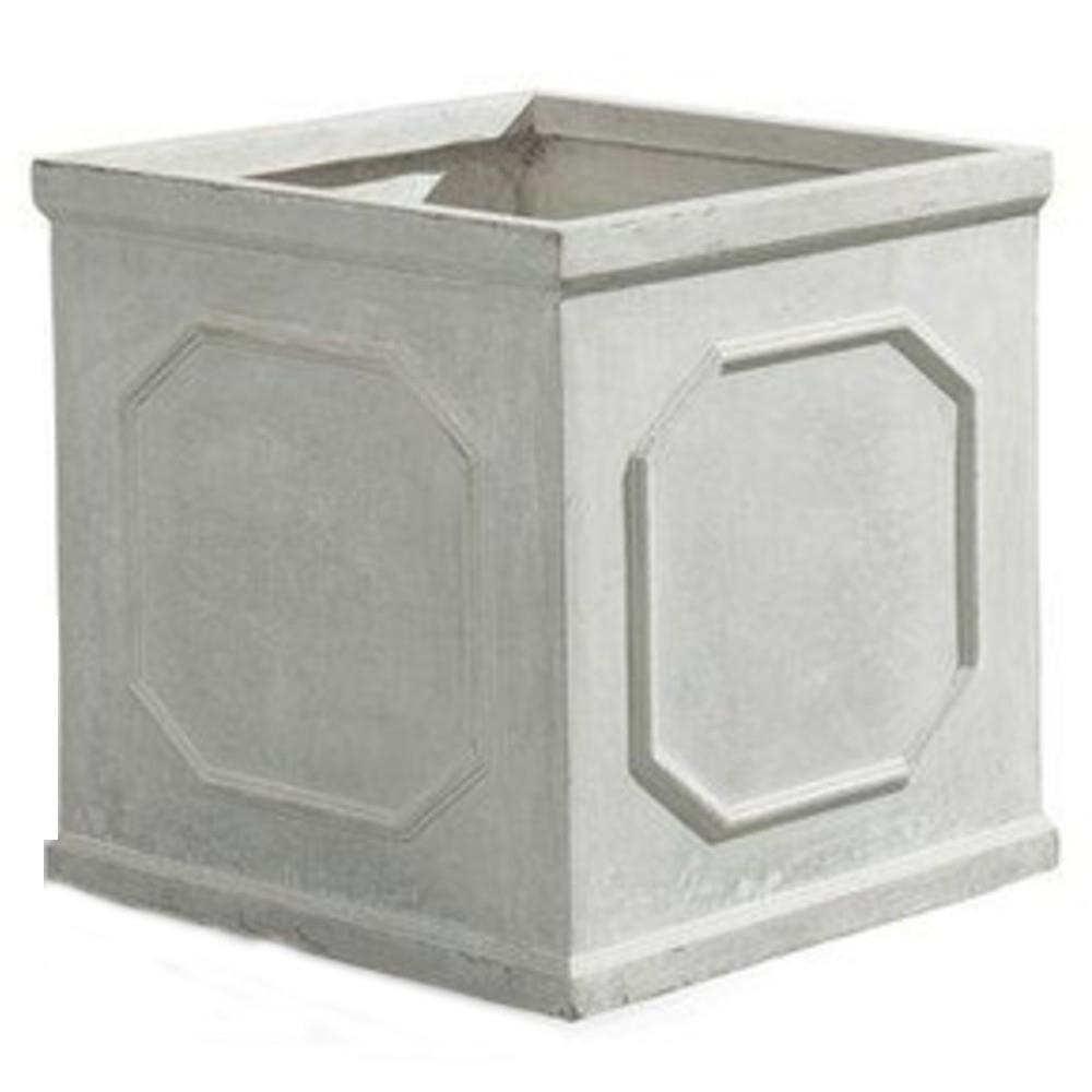 Laura French Country White Faux Boxed Pot|