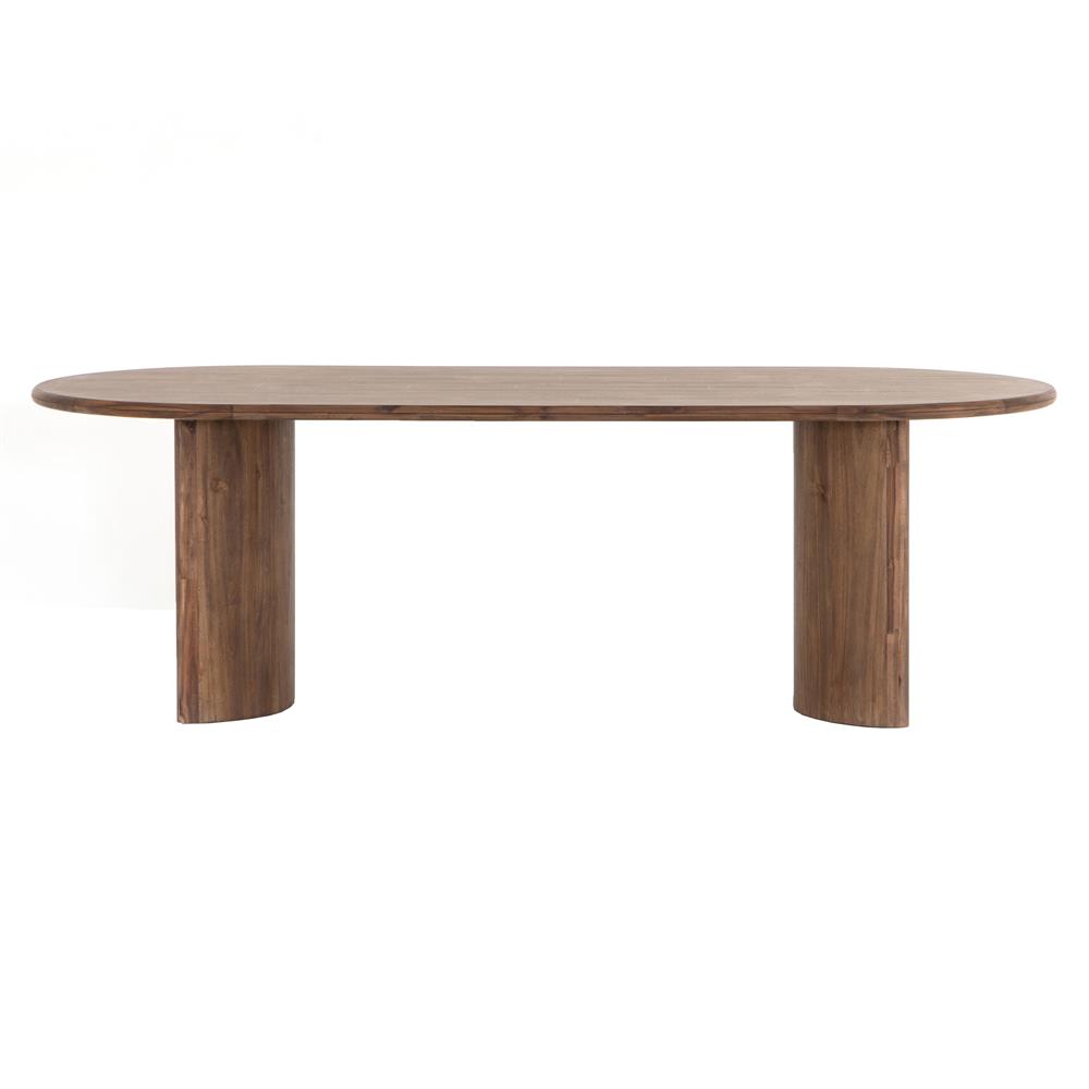 19th Century French Carved Oak Drop-Leaf Oval Table on