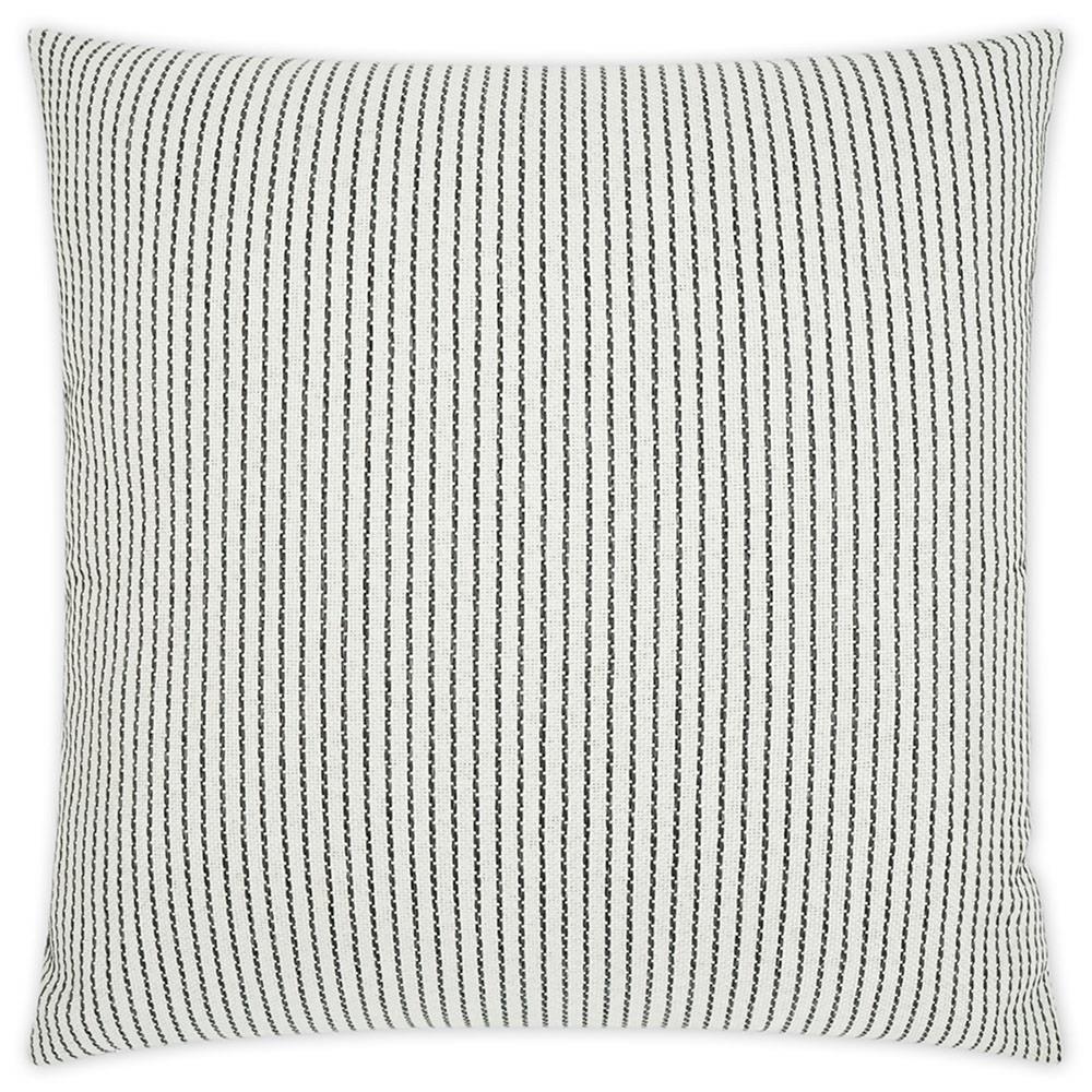 Lea Coastal Beach White Indoor Outdoor Throw Pillow - 22x22|