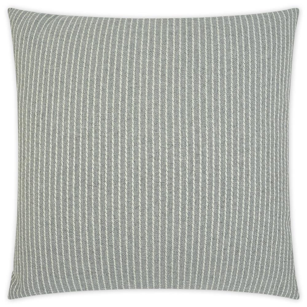 Lea Coastal Beach Grey Indoor Outdoor Throw Pillow - 22x22|
