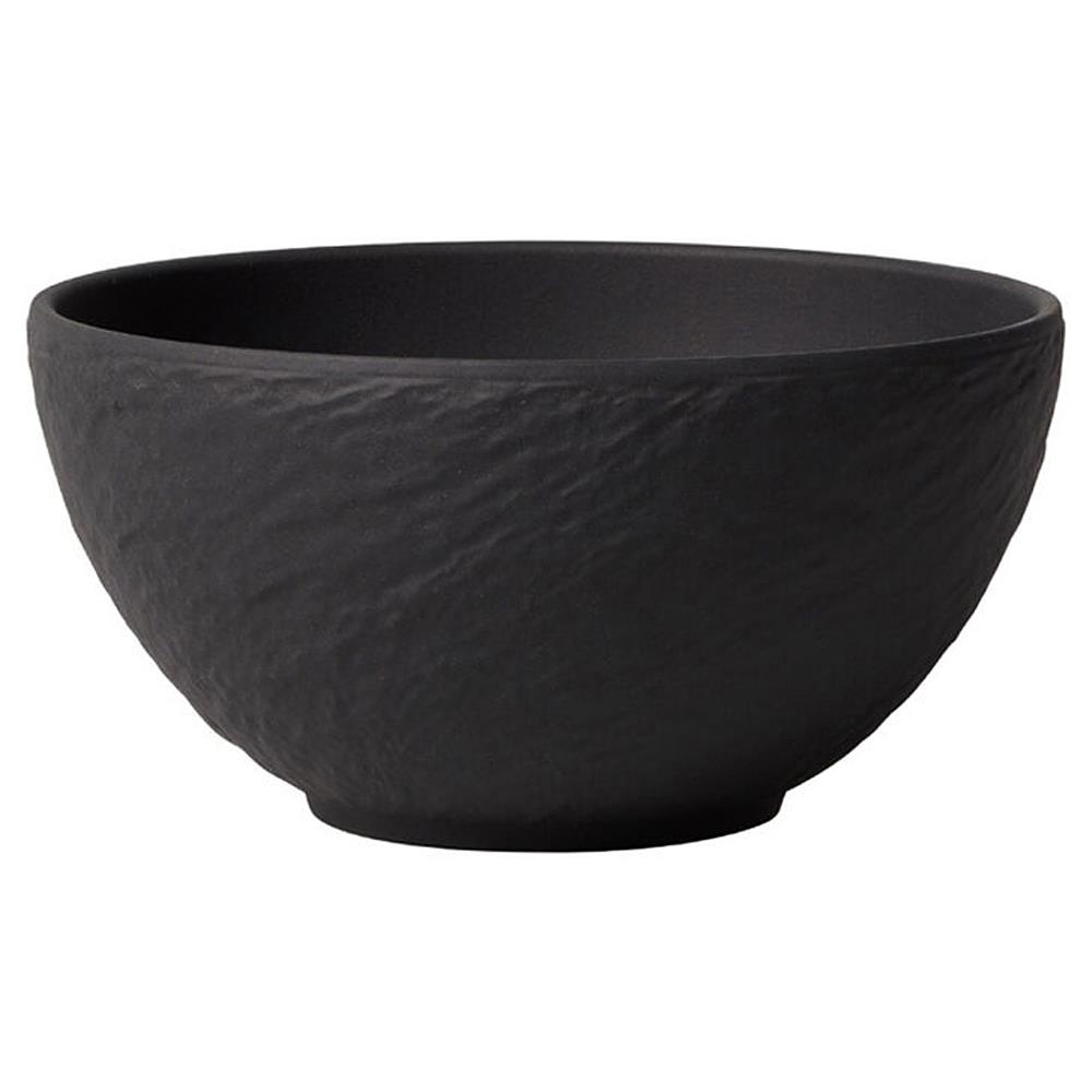 Manufacture Rock Modern Black Porcelain Rice Bowl|