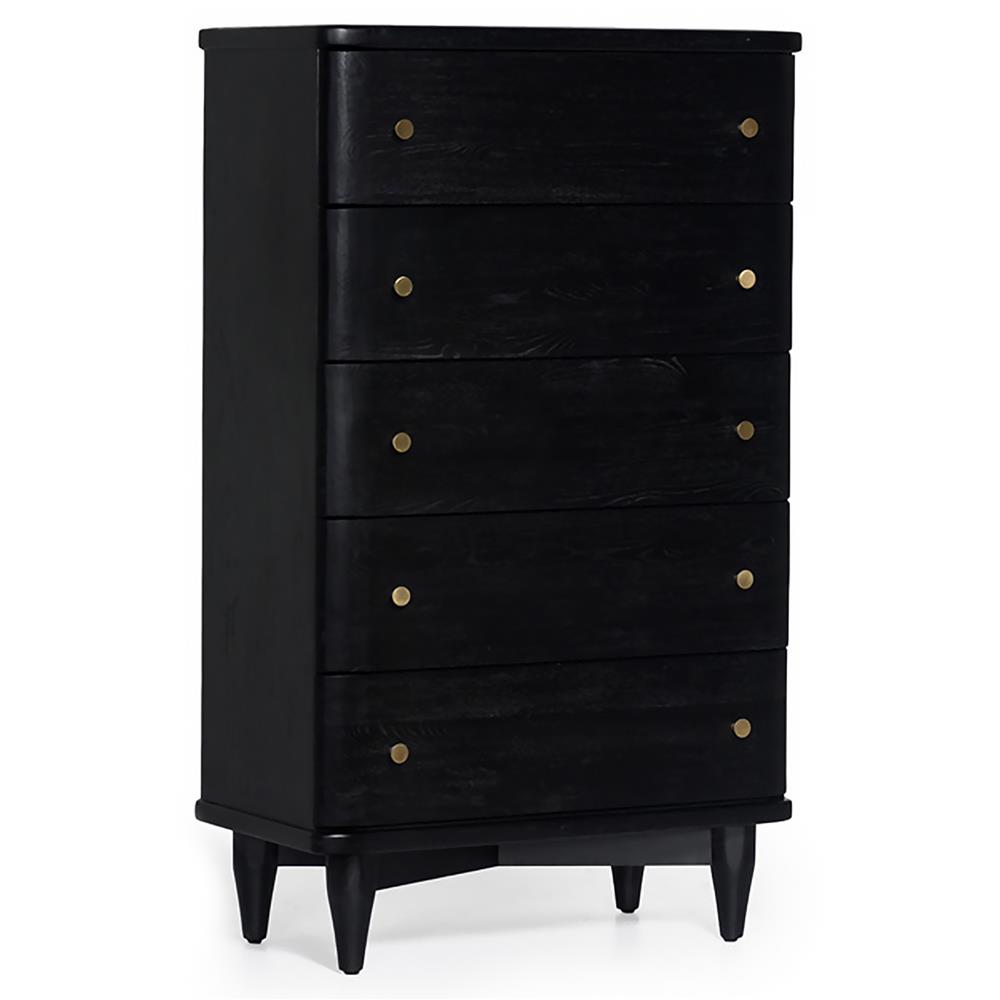 blue dress for baby girl Snhomee 5-Drawer Tall Dresser with LED Lights & Shelves – Modern Storage  Cabinet for Bedroom, Living Room & Entryway main image 1
