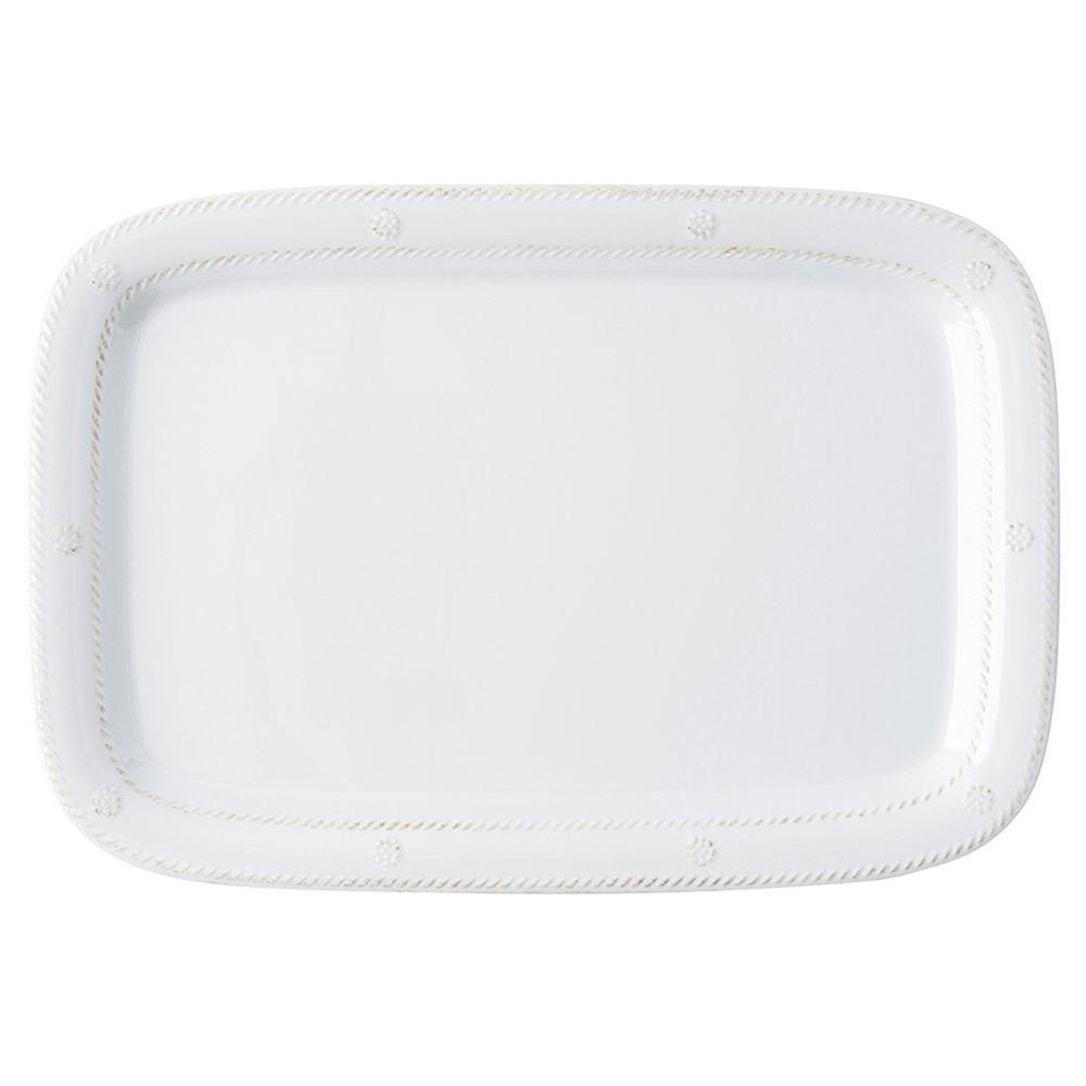 Juliska Berry & Thread Whitewash Melamine Serving Tray|