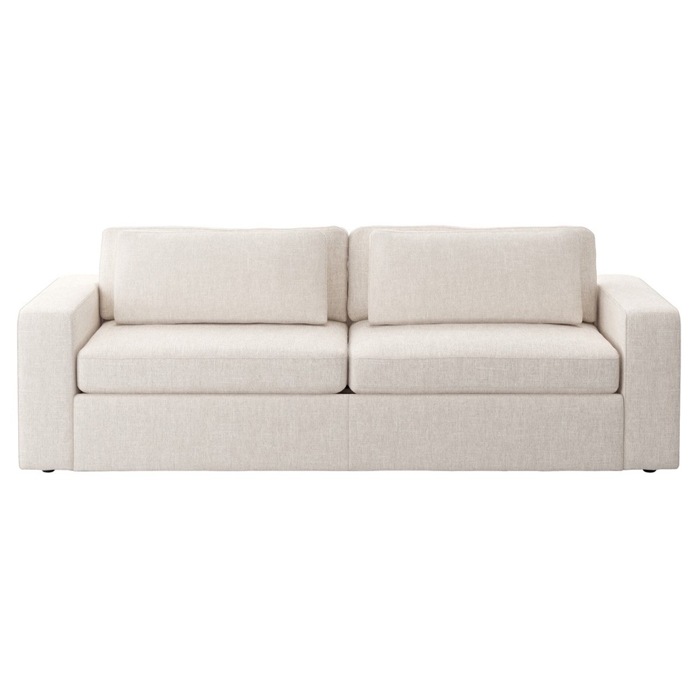 Candace Modern Classic Cream Sleeper Sofa - 95"|
