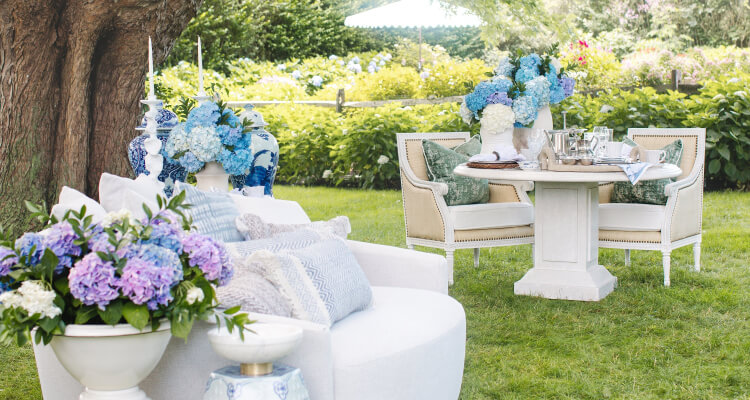 Hamptons Garden Glamour