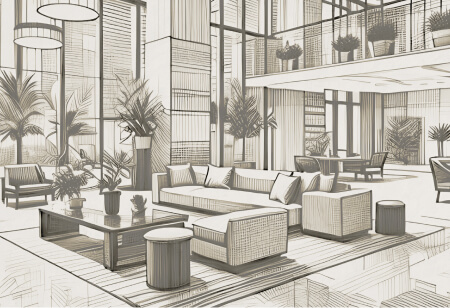 Interior design figure