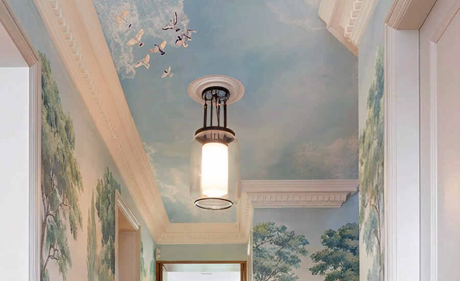 Wallpaper Guide Accent Ceiling