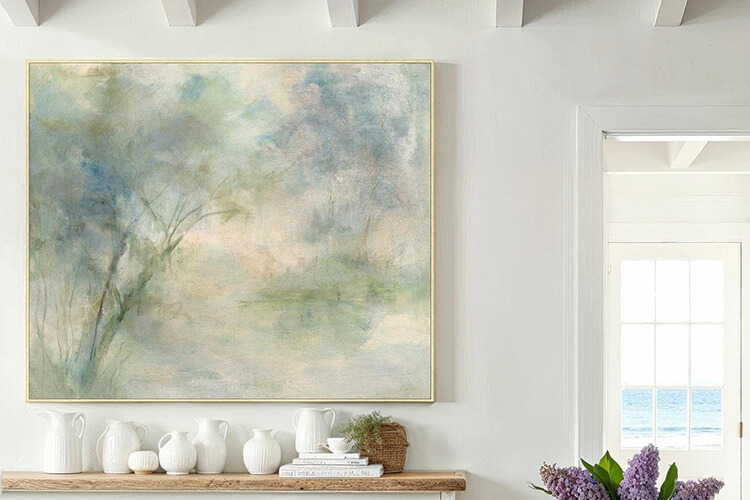 Oversized Wall Art for Statement Spaces | Kathy Kuo Home